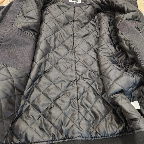 Eddie Bauer Workwear Hooded Duck Canvas Work Jacket ,Men's Medium NWOT - Picture 5 of 9